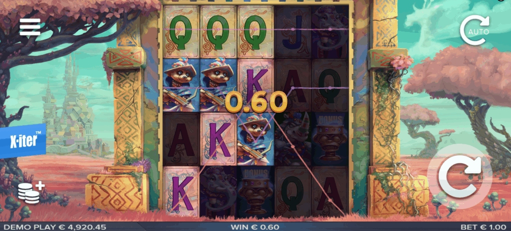 Winning Paytable Symbols Award Payouts Between 0.15x and 10x Your Bet