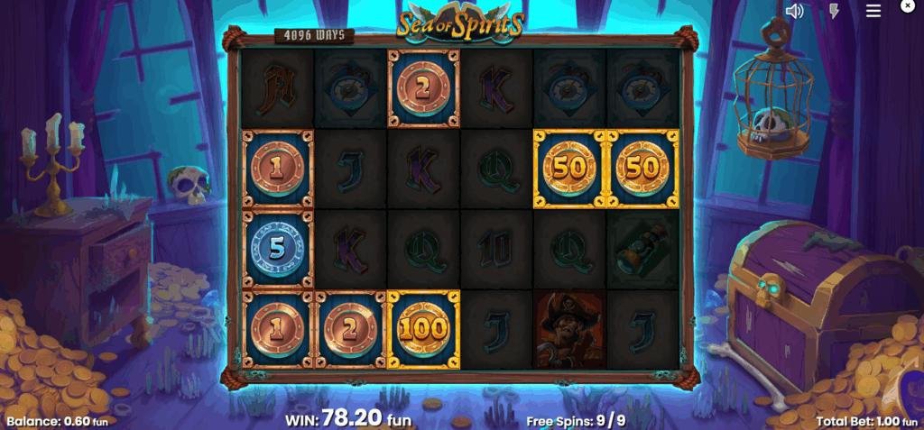 Sea of Spirits Super Free Spins