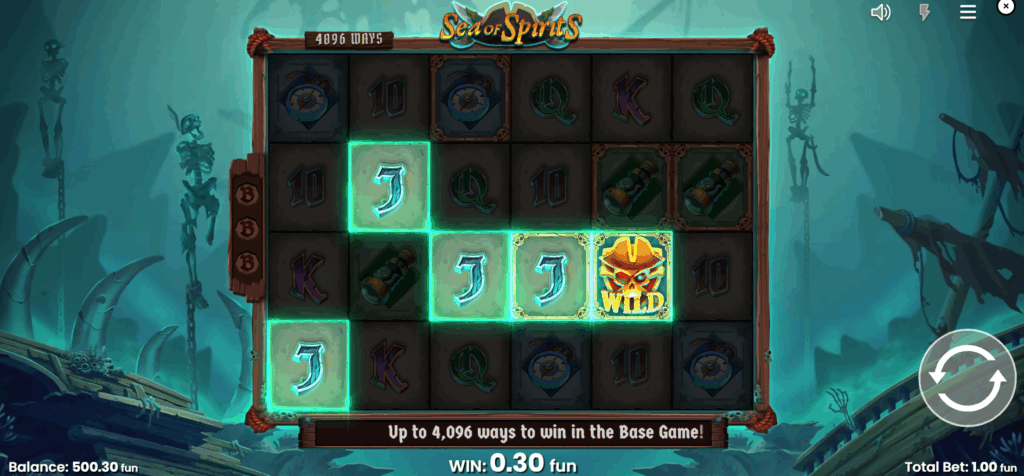 Wins Occur When 2-6 Identical Symbols Land on Reels 1-6 During Gameplay