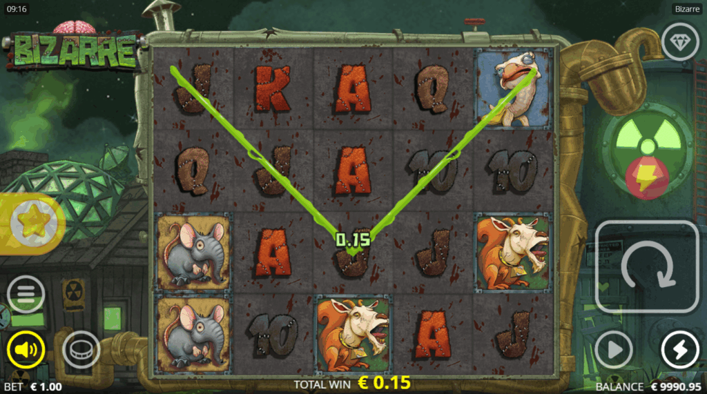 Wins Occur When 3, 4, or 5 Paytable Symbols Land on Reels 1-5