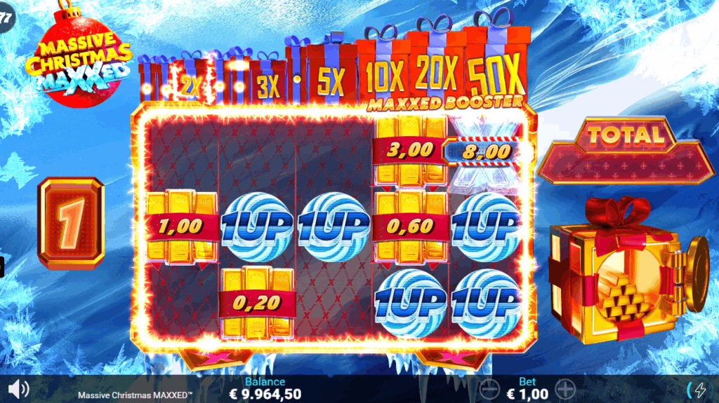 Collecting 5 MaXxed Symbols Across on Reels Triggers the MaXXed Spins Feature