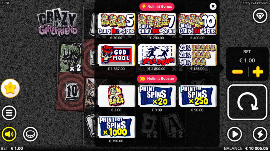 Crazy Ex Girlfriend Booster & Bonus Buy Options