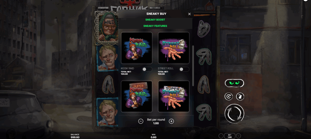 Gopnik Sneaky Boost & Bonus Buy Options