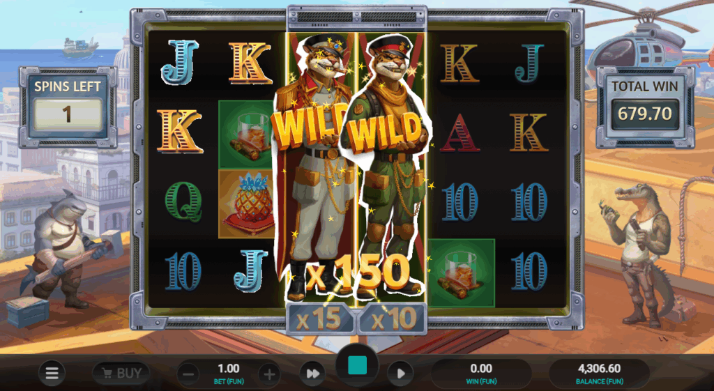 Iron Bank 2 Epxanding Wilds Free Spins