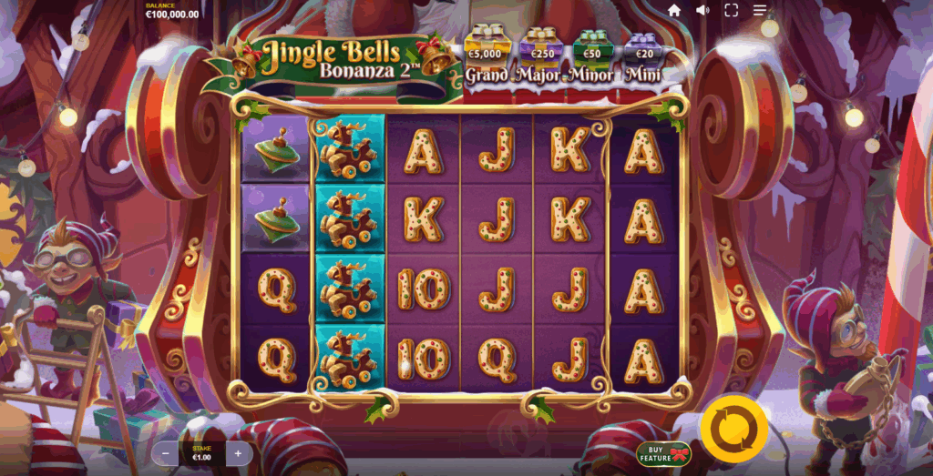 Jingle Bells Bonanza 2 Base Game