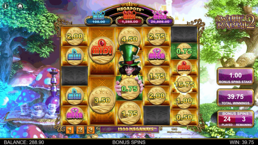 Landing 6 or More Coin Symbols Triggers the Hold & Spin Feature