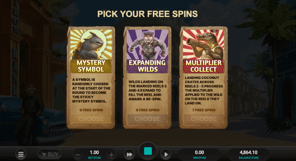 Players Can Choose Between Mystery Reveal, Expanding Wilds, & Multiplier Collect Features