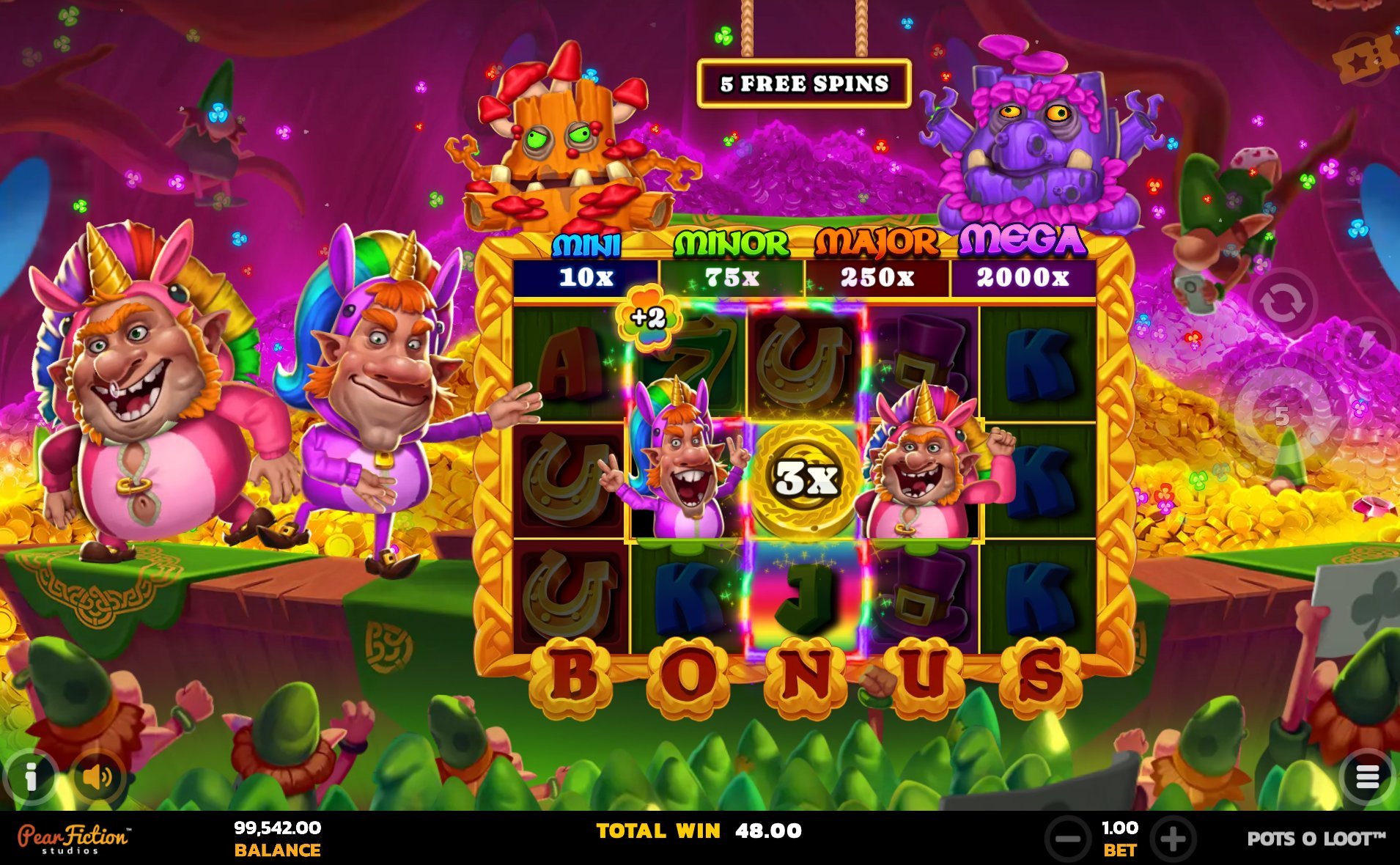 Pots O’ Loot Double Coin Free Spins