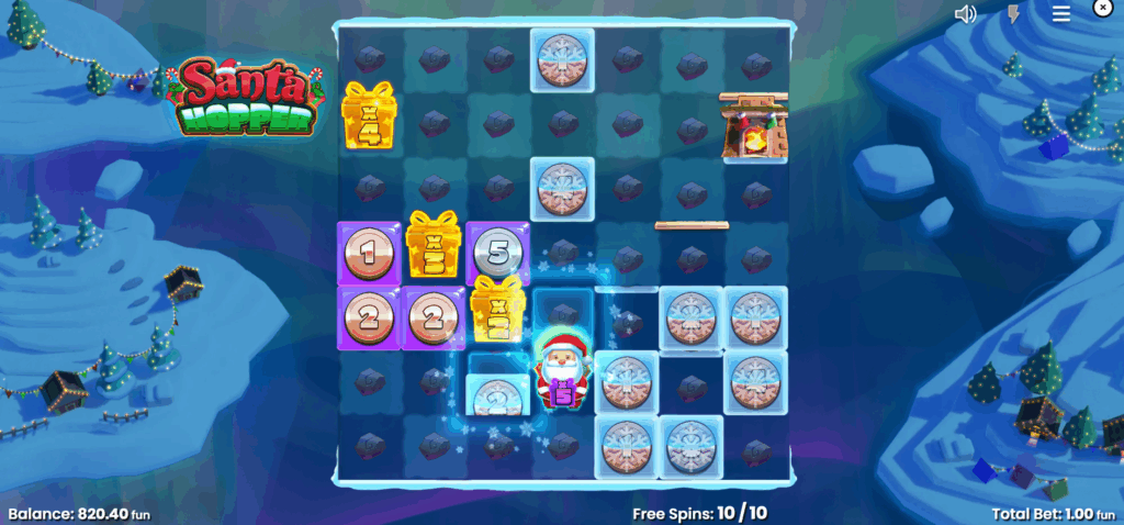 Santa Hopper Free Spins