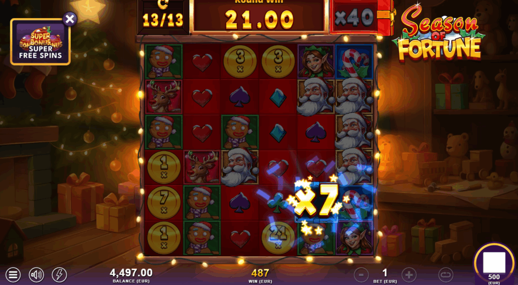 Season of Fortune Super Free Spins