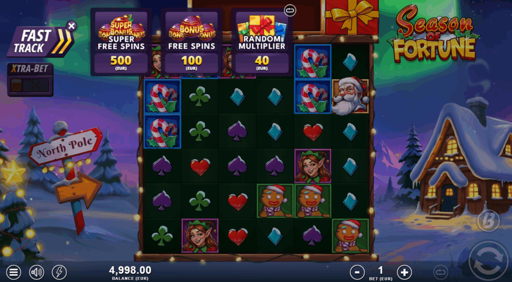 Season of Fortune Xtra Bet & Bonus Buy Options