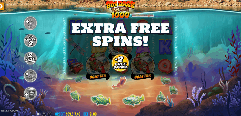 Up to 5 Modifiers can be Awarded at the Start of Free Spins
