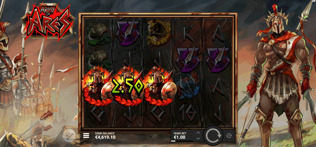 Wins Occur When 3-5 Paytable Symbols Connect From Reels 1-5