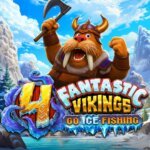 Play 4 Fantastic Vikings Go Ice Fishing Slot Game