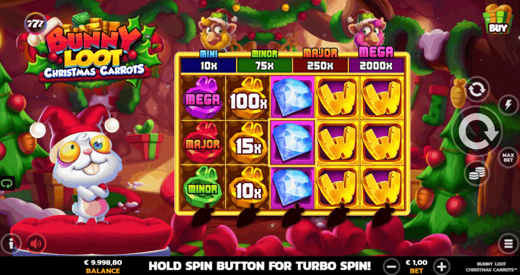 Bunny Loot Christmas Carrots Base Game