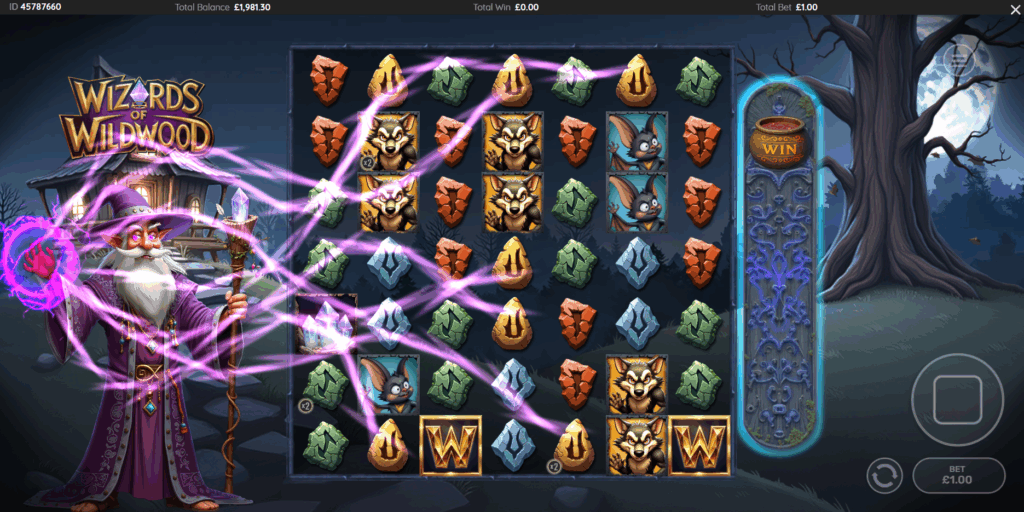 Cauldron Symbols are Colletcted, Awarding 1 of 4 Random Modifiers