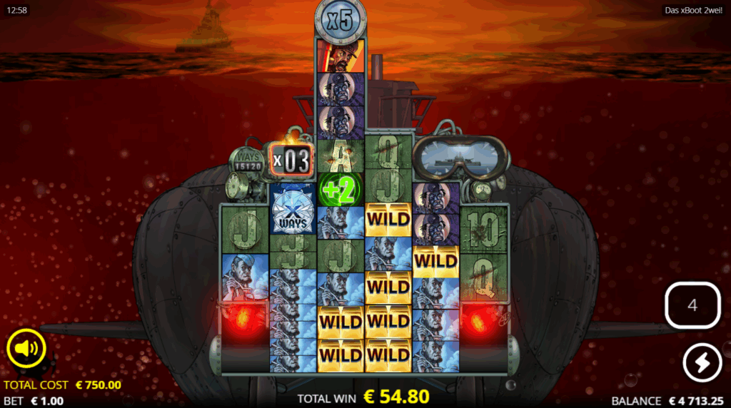 Das xBoot Zwei! Battle of the Atlantic Free Spins