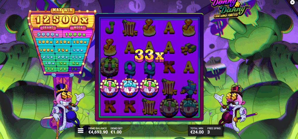 Donny & Danny Make It Reign Free Spins