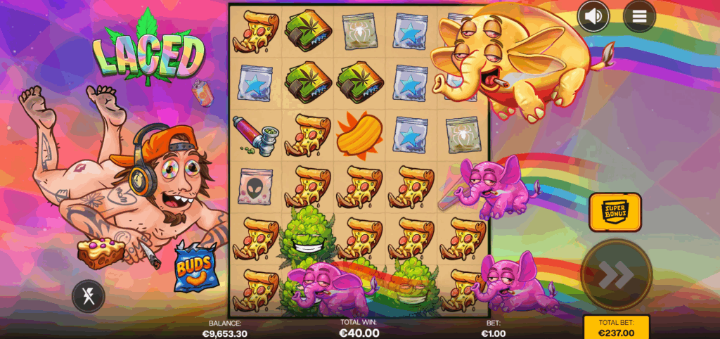 Laced Super Free Spins