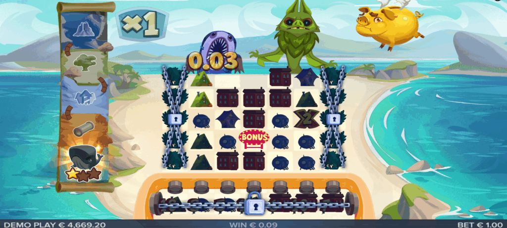 Monster Collectors Absorb Matching Symbols From the Topmost Row