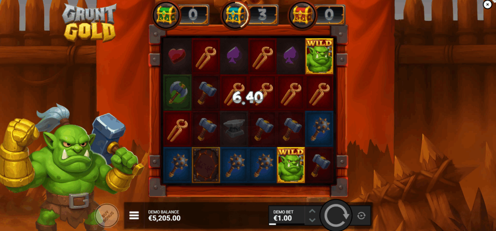 Paytable Symbols Award Payouts When 3 or More Matching Instances Land on Reels 1-6