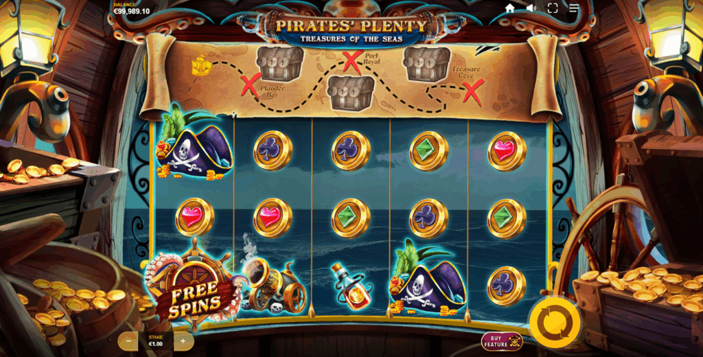 Pirates' Plenty Treasures of the Sea Base Game