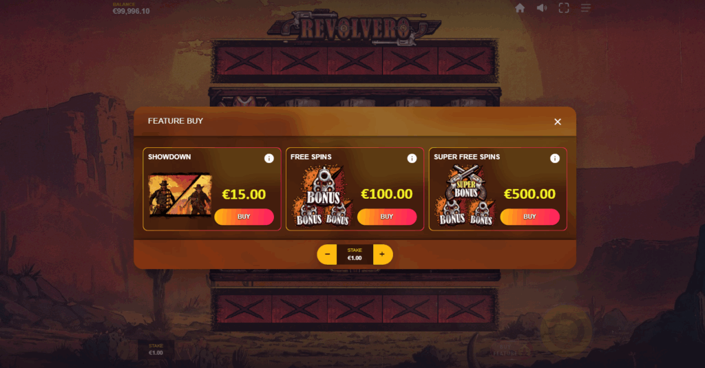 Revolvero Bonus Buy Options