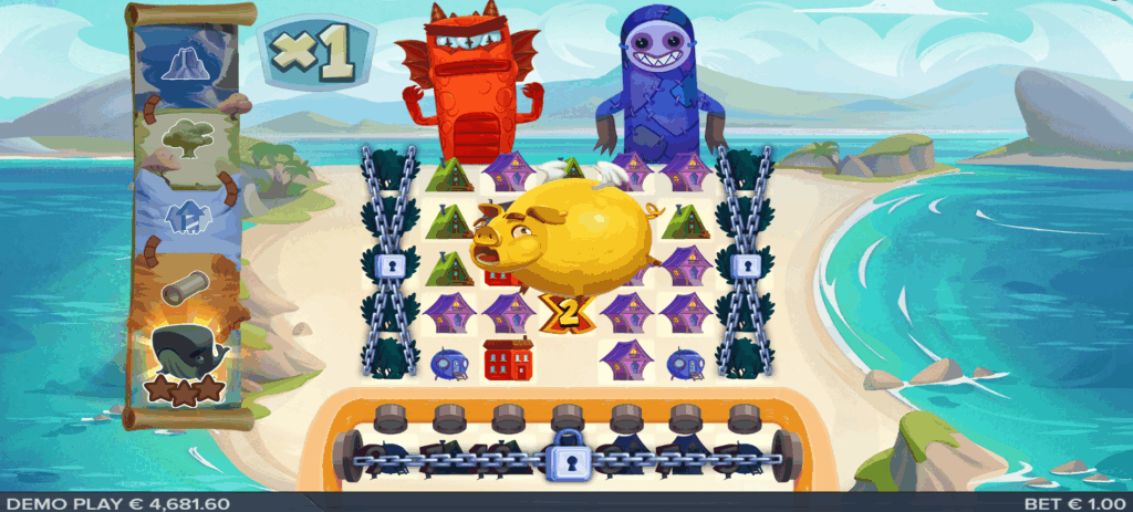 The Piggy Bank Can Burst, Lining the Bottom Row With Coin Prizes