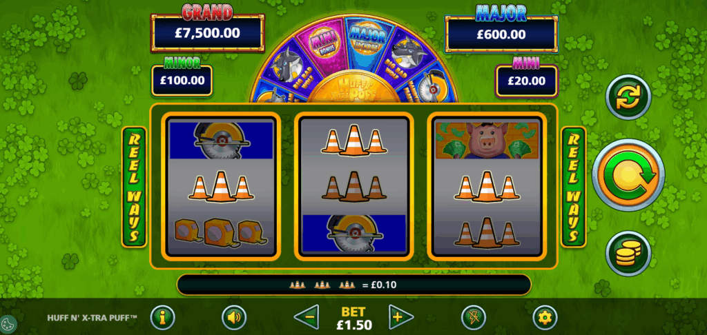 Winning Combinations Occur When 3 Matching Symbols Appear on Adjacent Reels