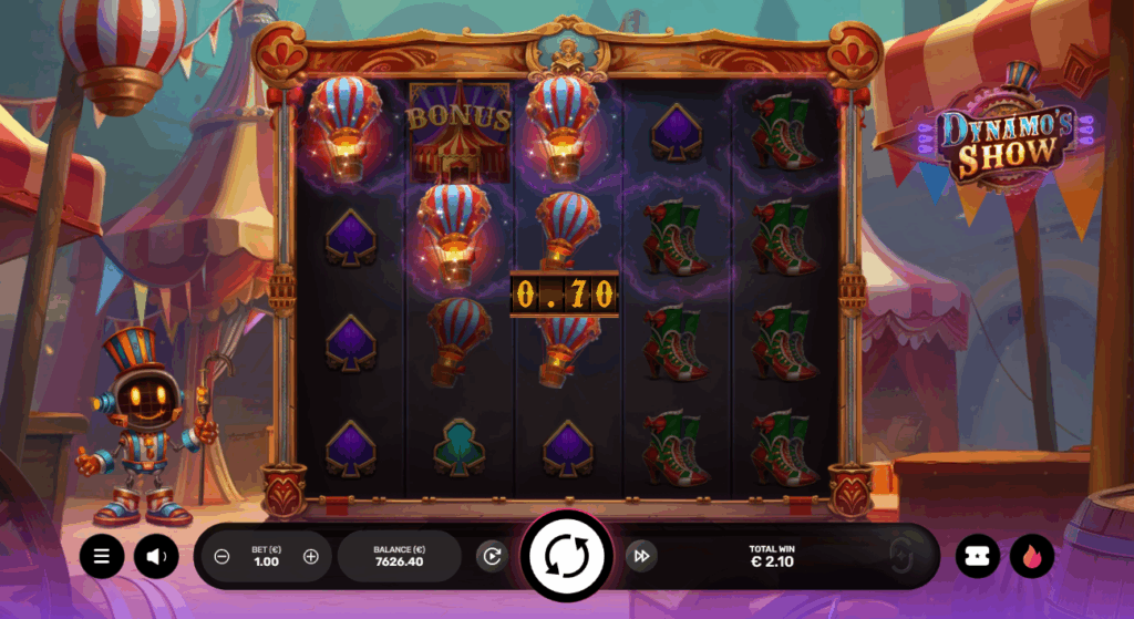 Wins Occur When 2-5 Matching Symbols Appear on Adjacent Reels