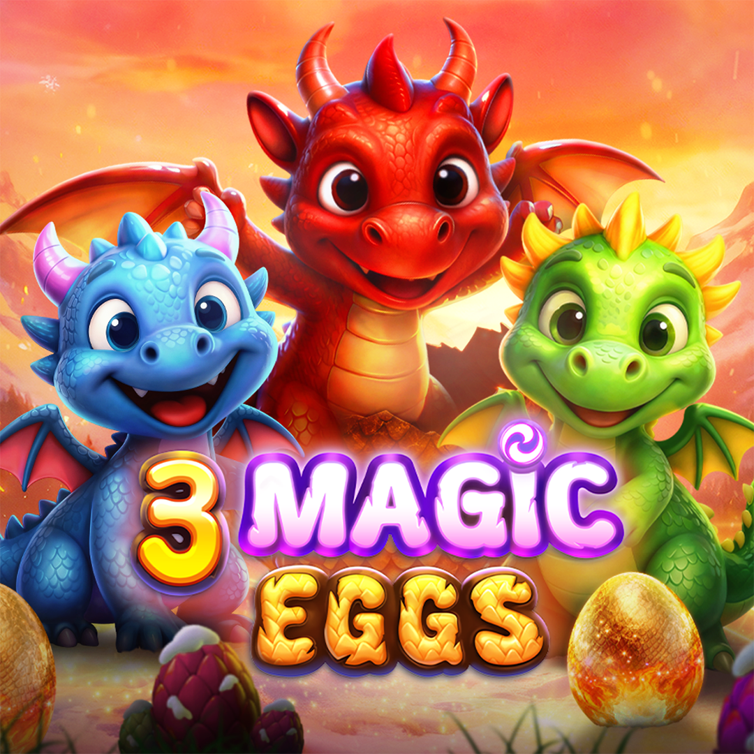 3 Magic Eggs Logo