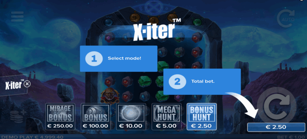 Arcanum X-iter Feature Options