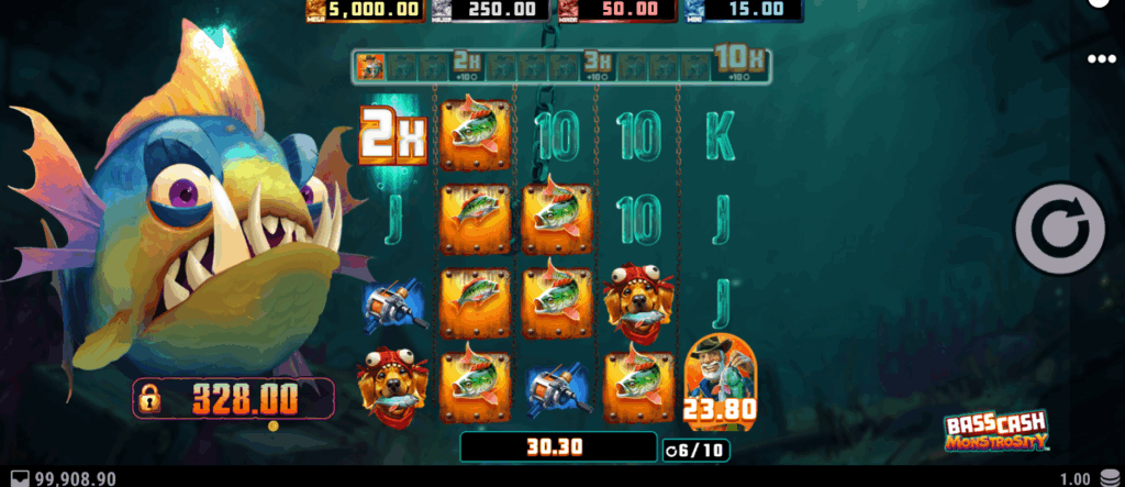 Bass Cash Monstrosity Free Spins