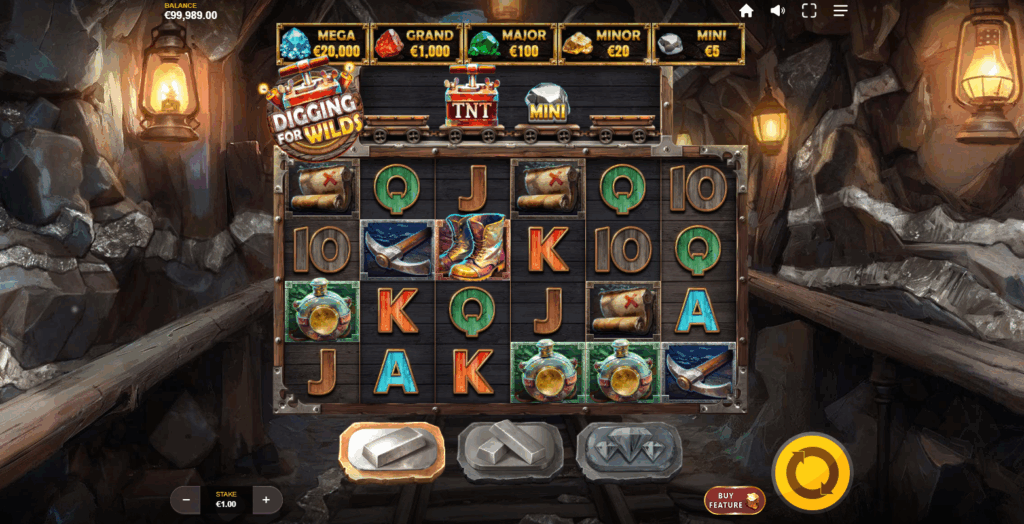 Digging For Wilds Base Game