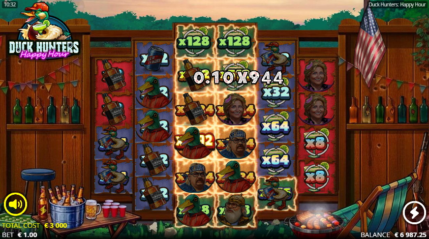 Duck Hunters Happy Hour xWays, Cell Multipliers, & Bombs