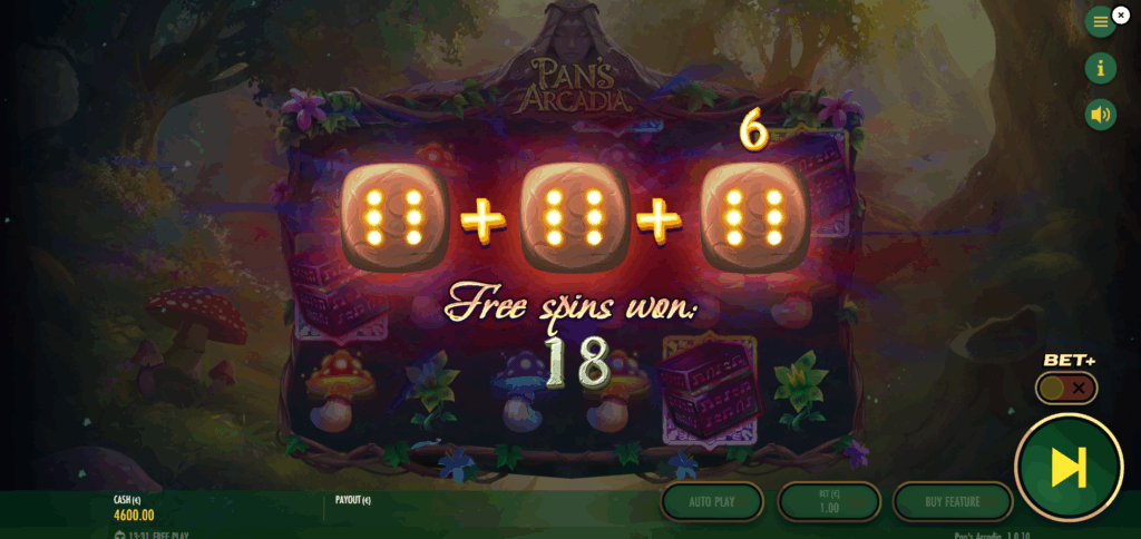 Each Scatter Symbol Reveals a Number Between 1 & 6, Which Represents the Number of Starting Free Spins