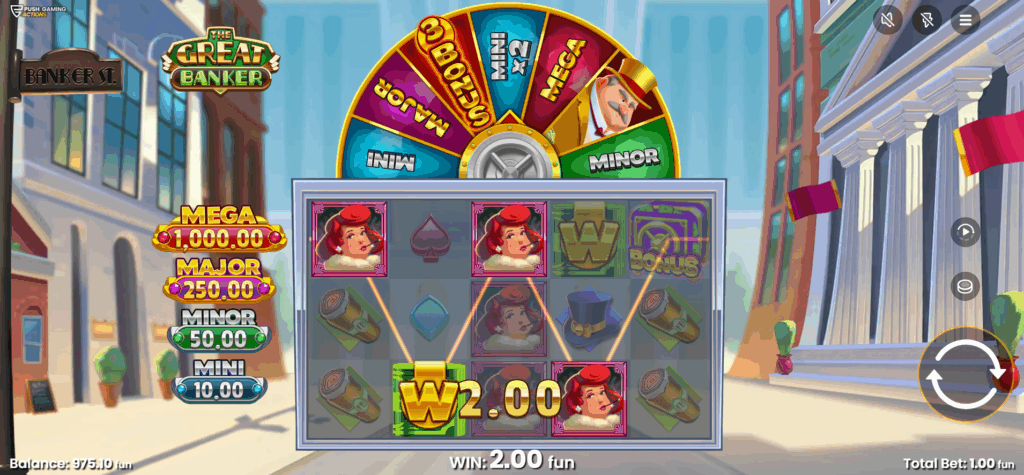 Having a Minimum of 3 Identical Symbols Land on Reels 1-5 Triggers Winning Combinations