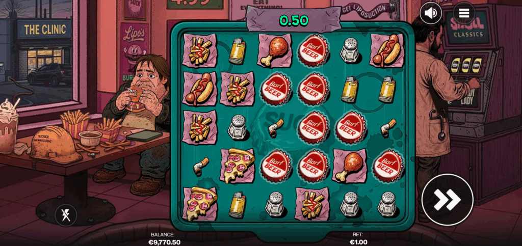 Having a Minimum of 8 Identical Symbols on the Grid Triggers Winning Payouts