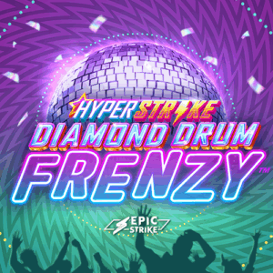 Hyper Strike Diamond Drum Frenzy Logo