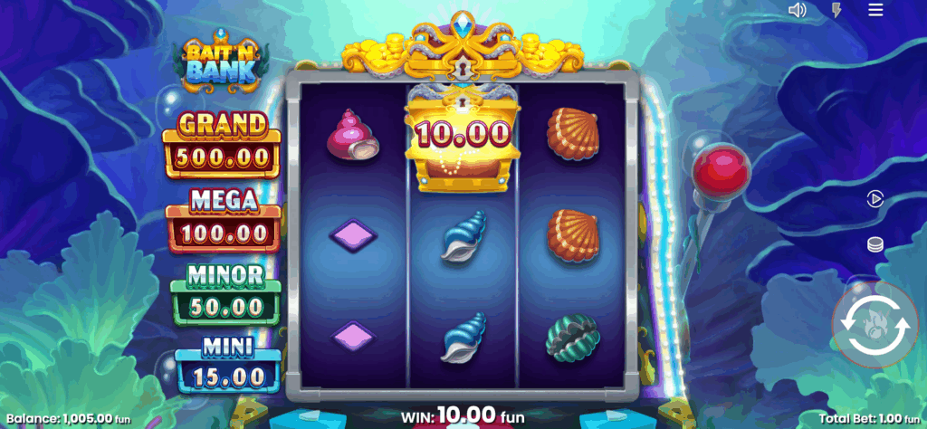 Instant & Jackpot Prizes Are Awarded When a Collector Symbol Lands on Reel 2