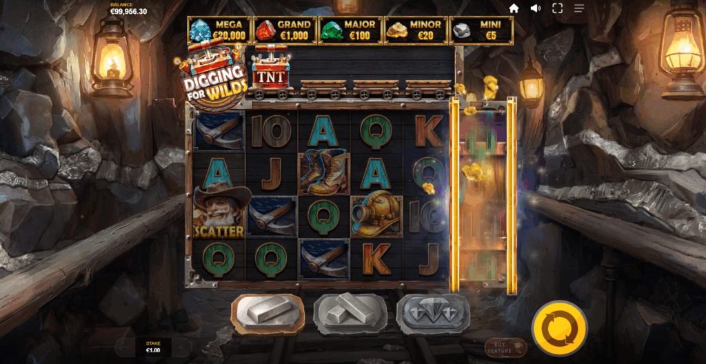 Landing 2 Bonus Scatters on Reels 1 & 6 Triggers the Free Spins Mode at the Current Progression Level