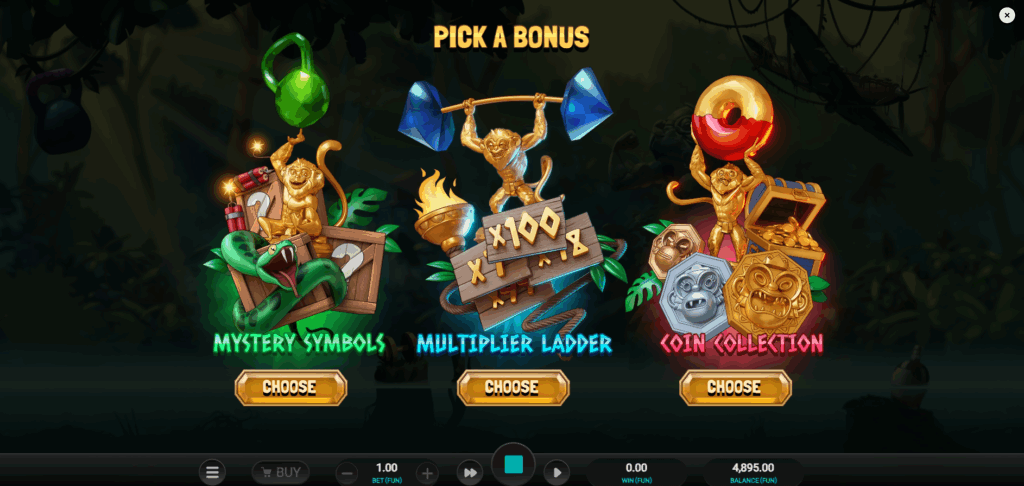 Players Can Choose Between 3 Free Spins Modes With Varying Progress Levels