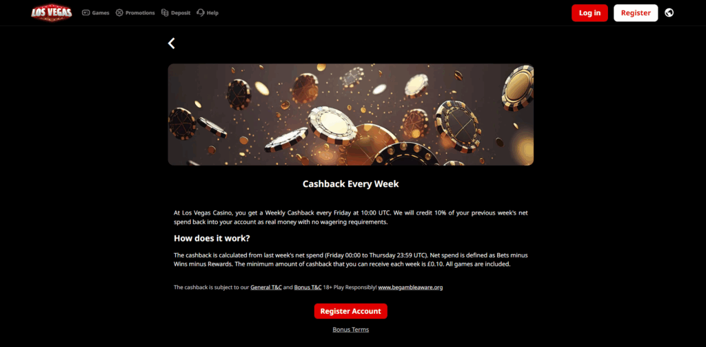 los vegas promotions 