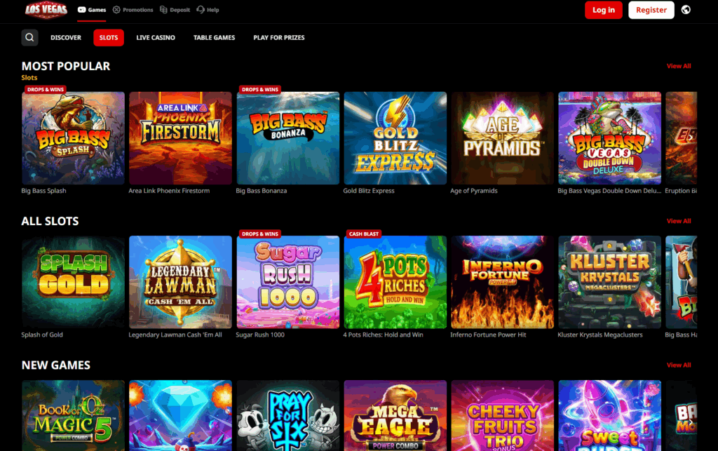 los vegas slot games