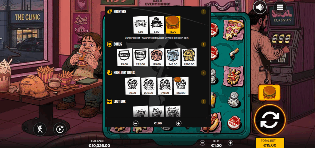 Suck Boosters & Bonus Buy Options