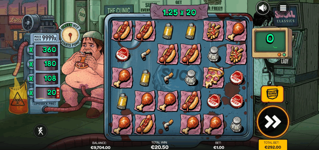 Suck Super Free Spins