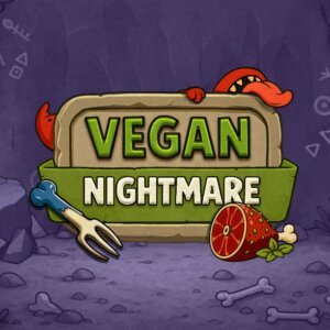 Vegan Nightmare Logo