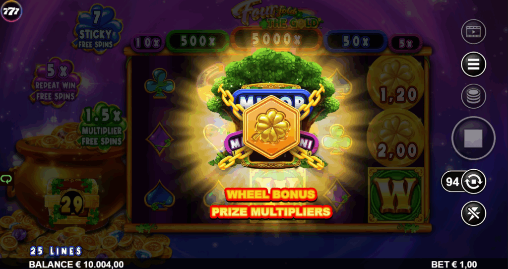 When the Lucky Level Chest Reaches 0, the Next Available Lucky Level is Unlocked