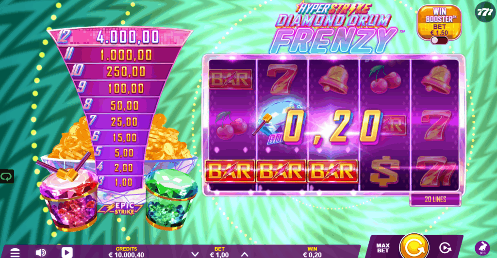 Winning Combinations Occur When 3 or More Identical Symbols Land on Reels 1-5