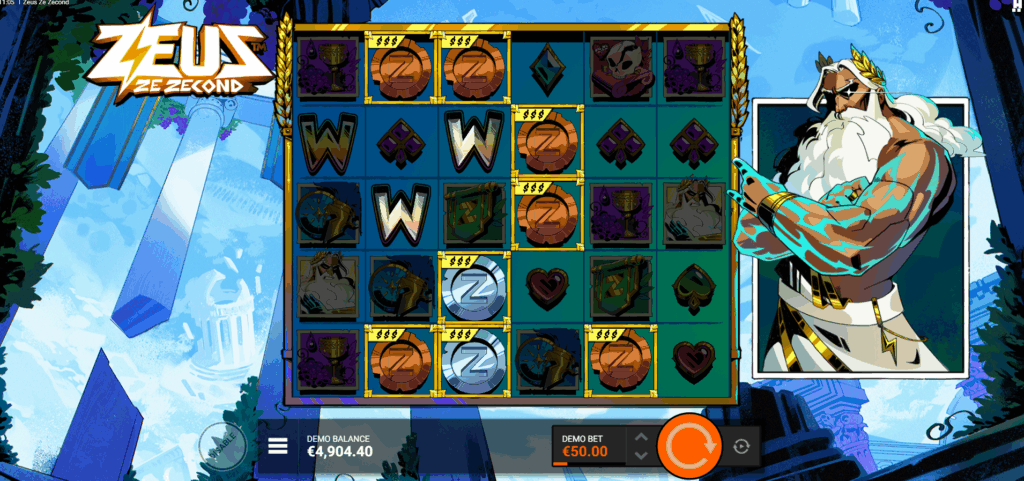 Wonder Symbols May Reveal Wonder Reels, Where Coins, Diamonds, Clovers, & Pots of Olympus Symbols are Awarded